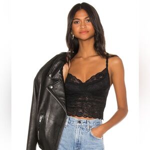 Cosabella Black Lace Camisole Top